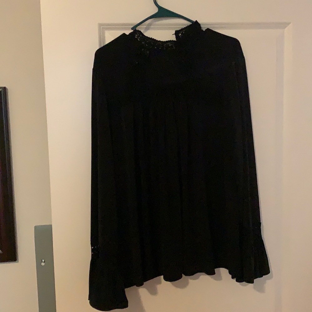 High neck top